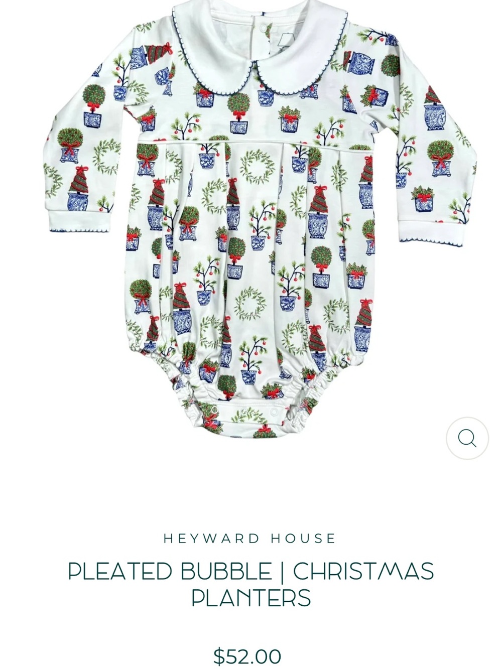 Heyward House Christmas Bubble